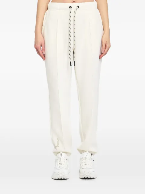 Moncler Grenoble elasticated pleated sport trousers Neutrals L10988H0000289BC9