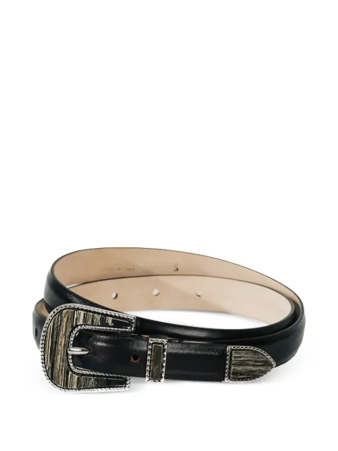 Déhanche Travertine belt Black TRAVLEA