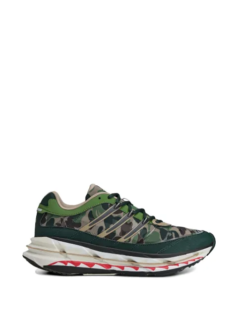 adidas x BAPE Adistar HRMY camouflage-pattern sneakers Green KJ8850