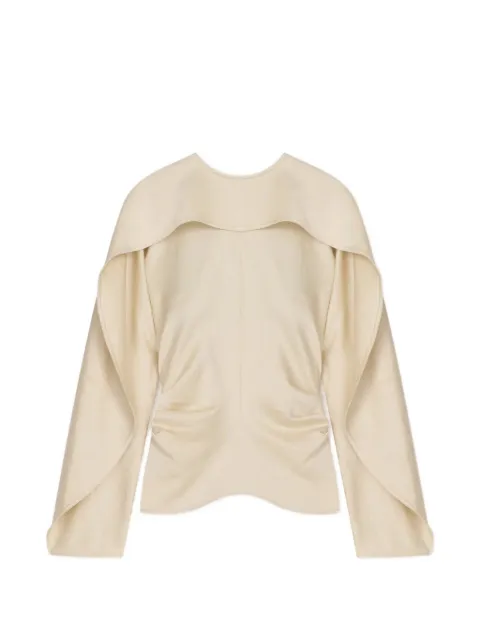 Nanushka Jamille top Neutrals NW25FWTP28672