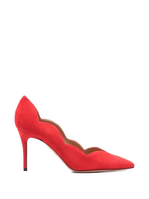 Aquazzura Petal pumps Red PTLMIDP0SUEF00