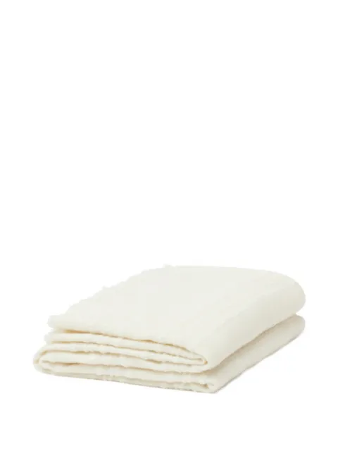 ALONPI fringed blanket Neutrals 14756CAROLE150X190FR1P1