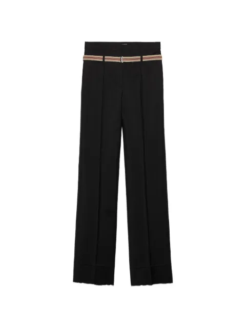 Prada kid-mohair pants Black P222KHSOOO12I1