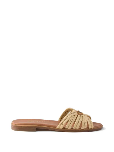 Prada crochet slides Neutrals 1XX807F0102ACS