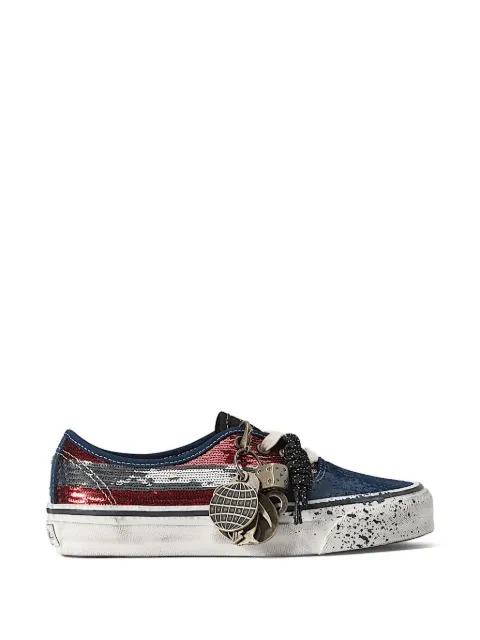 Vans Premium Authentic striped sneakers Blue VN000DB8Z111