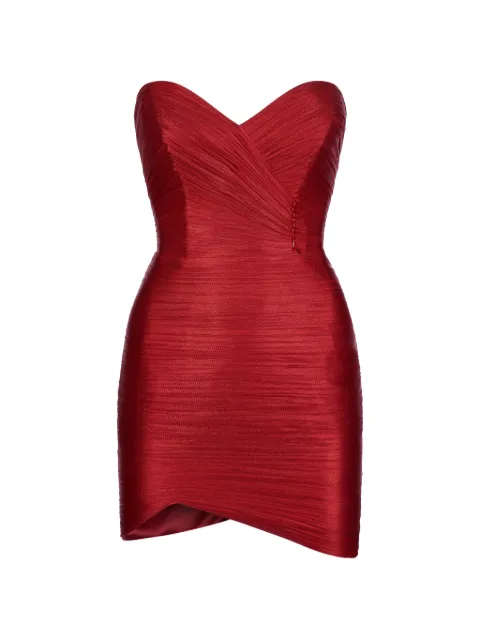 IMROSKA Imroska 15 strapless mini dress Red IMROSKA15
