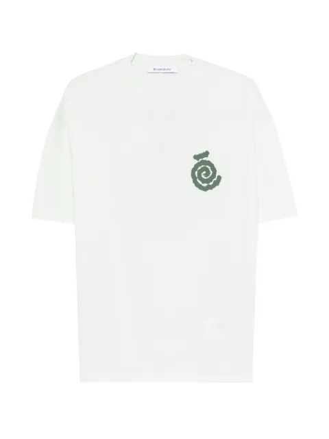 Études Studio spiral T-shirt Green E26MMTSH13541