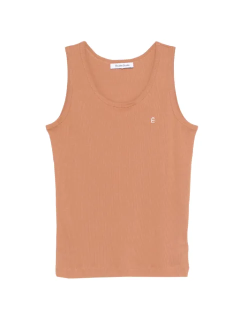 Études Studio logo tank top Brown E26MMTSH16063
