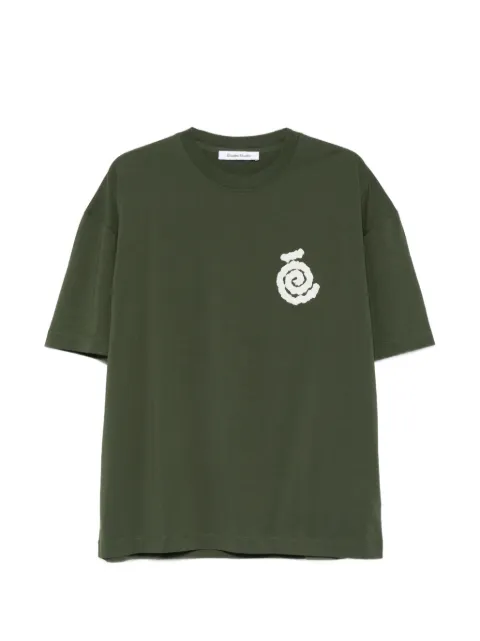 Études Studio spiral T-shirt Green E26MMTSH13534