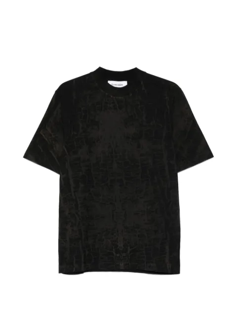 Études Studio cracked cotton T-shirt Black E26MPTSH15496