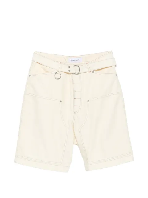 Études Studio Carpenter belted shorts Neutrals E26MMTRO41101