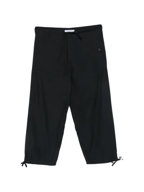 Études Studio drawstring-hem trousers Black E26MMTRO46699