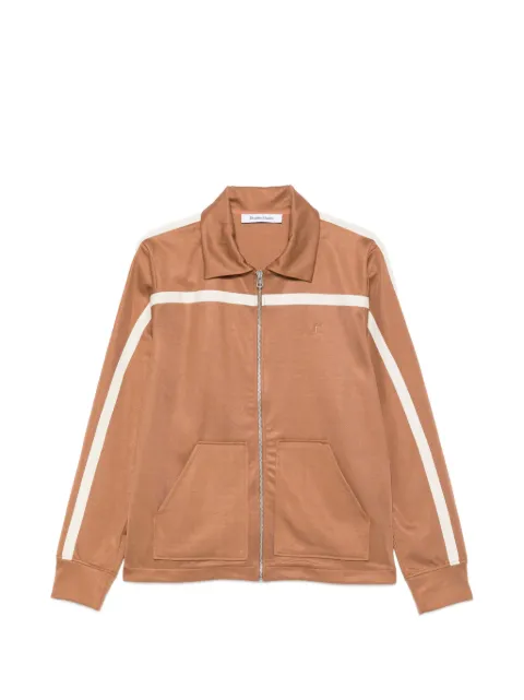 Études Studio stripe zip sweatshirt Brown E26MMOUT72563