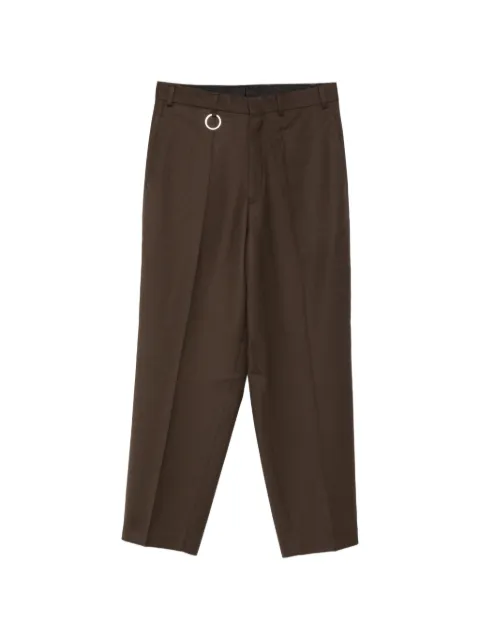 Études Studio ring detail suit trousers Brown E26MMTRO87070