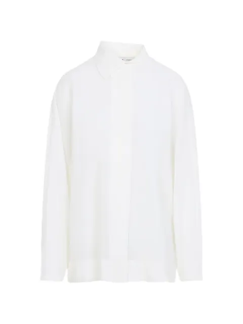 Carven collared long-sleeve shirt Neutrals 6261K21007