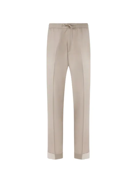 Philipp Plein loose fit trousers Neutrals PAFCMRT1701PTE022N
