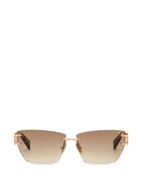 Philipp Plein Eyewear rimless sunglasses Gold PAFAWES0190PXV037N