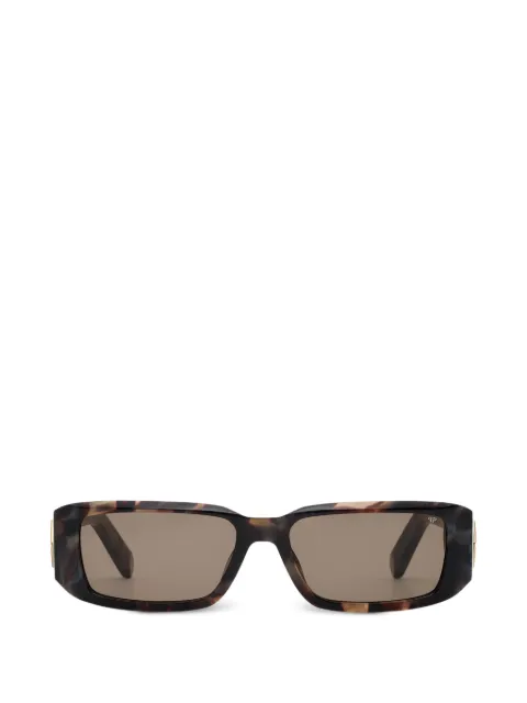 Philipp Plein Eyewear rectangle sunglasses Brown PAFAUES0089PXV001N