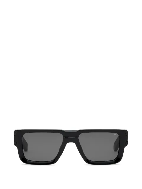 Philipp Plein Eyewear Plein Eagle rectangular-frame sunglasses Black PAFAMES0308PXV001N
