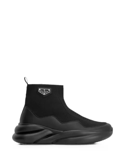 Philipp Plein Runner Sock Skywalker sneakers Black UAFSUSC1080PTE120N