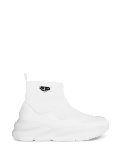 Philipp Plein Runner Sock Skywalker sneakers White UAFSUSC1080PTE120N