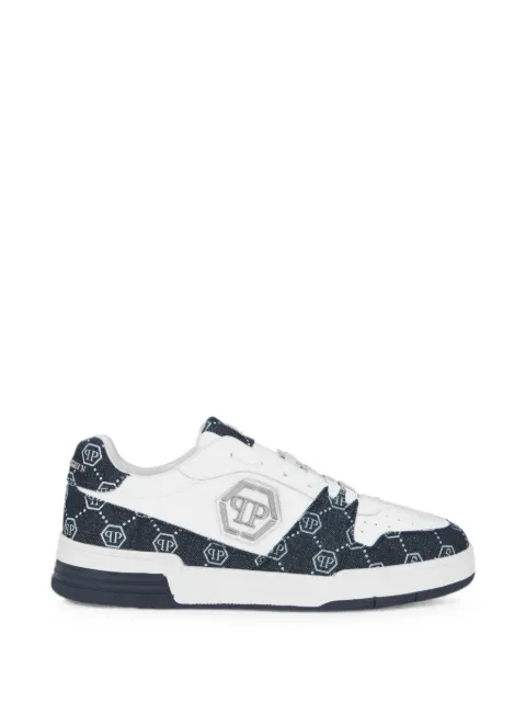 Philipp Plein low-top sneakers P-Force denim monogram White UAFSUSC1079PLE005N