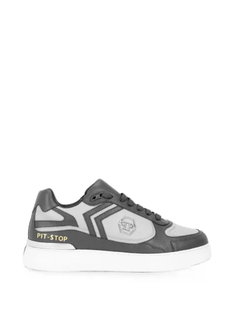 Philipp Plein low-top Pit-$top deer leather Grey FAFSUSC1007PLE010N