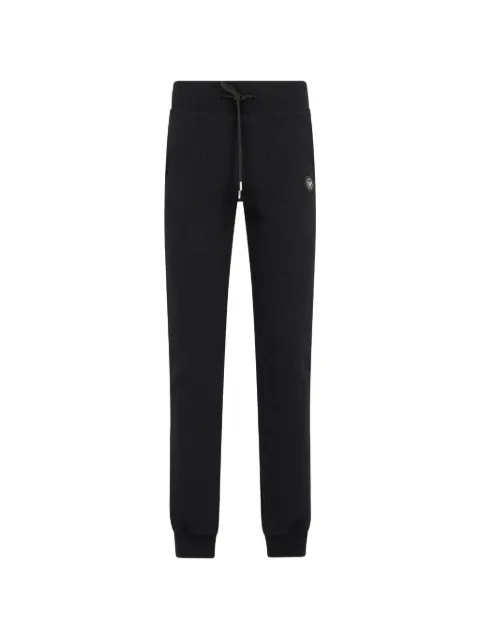 Philipp Plein monogram-jacquard track pants Black FAFCWJT2277PTE021N