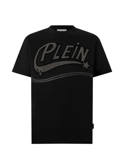 Philipp Plein logo-print T-shirt Black FAFCMTK9143PJY002N