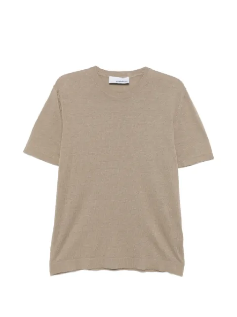 Costumein Sofia short-sleeve top Neutrals 26S96