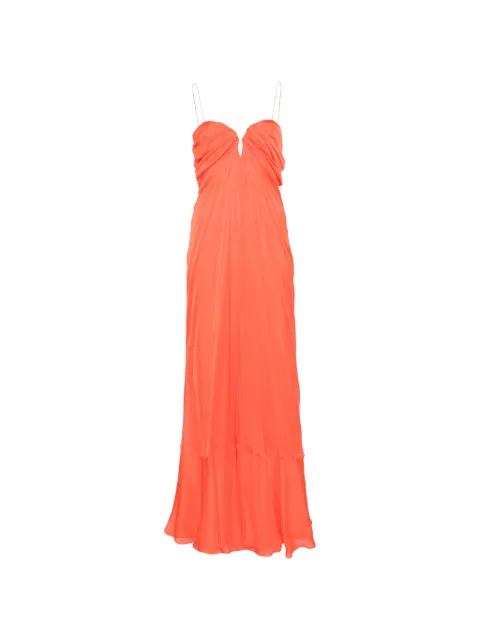 Raquel Diniz New Sambra ruched dress Orange 5L03102NUS0019