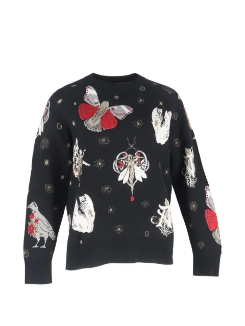 Alexander McQueen Pre-Owned Gothic Fairytale sweater Black RFCPUGBCL678819W