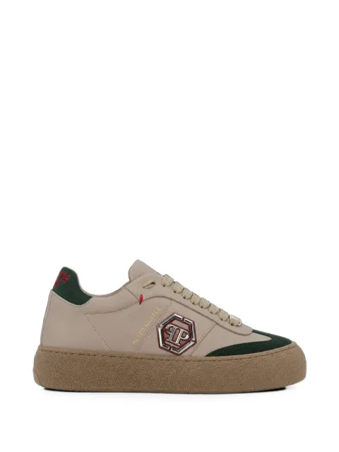 Philipp Plein low-top retro hustle sneakers Neutrals FAFSUSC1023PLE022N
