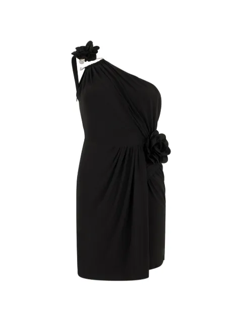 Philipp Plein one-shoulder mini dress Black FAFCWRG3657PJY002N