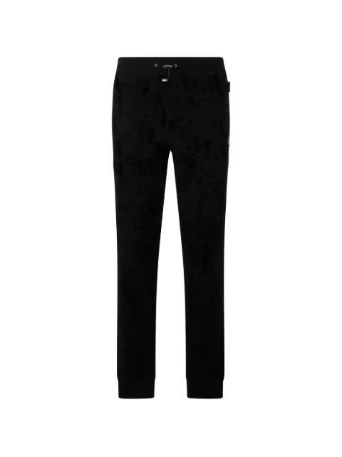 Philipp Plein dollar-skull track pants Black FAFCMJT2861PTE180N
