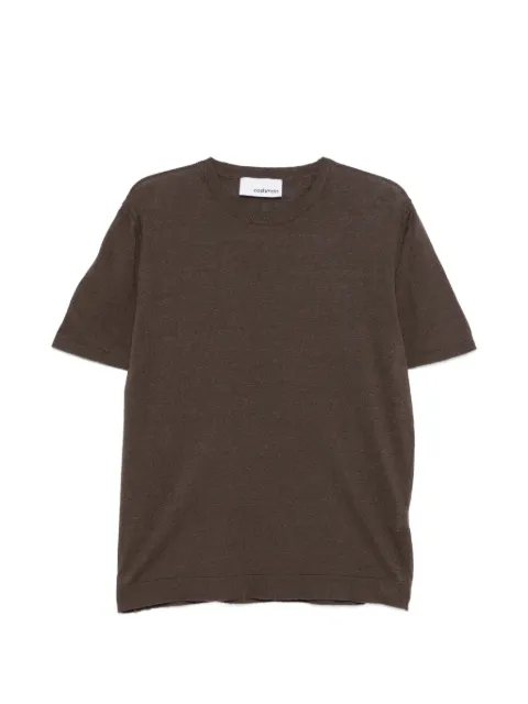 Costumein fine-knit short-sleeve T-shirt Brown 26S96