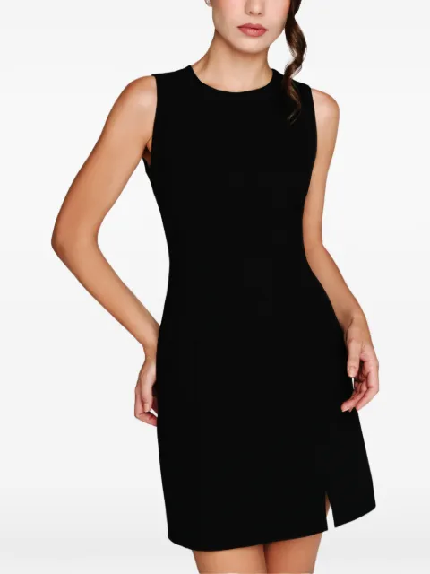 IMROSKA Imroska 6 slit sleeveless mini dress Black IMROSKA6BACKTOBLACK