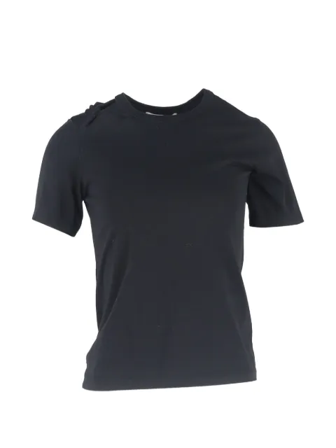 Victoria Beckham cut-out T-shirt Black RFCPUGBCL678829W