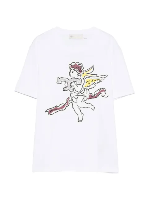 Tory Burch printed cotton T-shirt White 183156