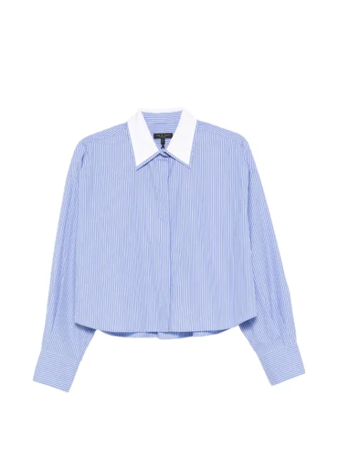 rag & bone striped-pattern shirt Blue RA2M26SSMSW