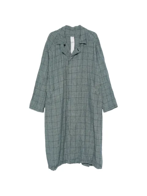 Ricorrrobe Tundra check coat Green TUNDRA