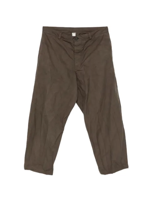Ricorrrobe button-fastening trousers Grey GRACIA