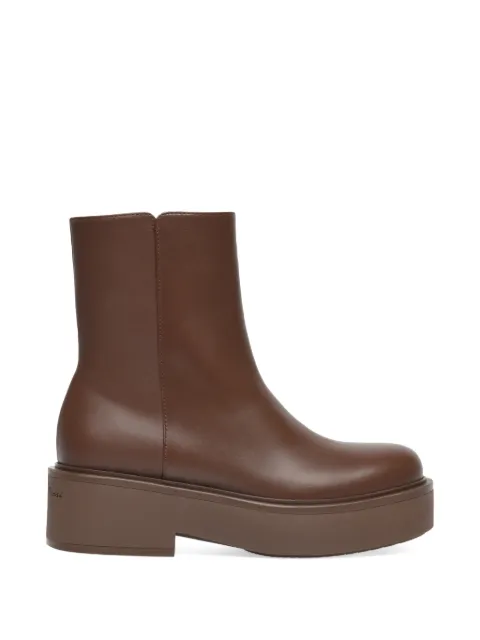 Gianvito Rossi Hiro platform boots Brown G7282520GOMVGI