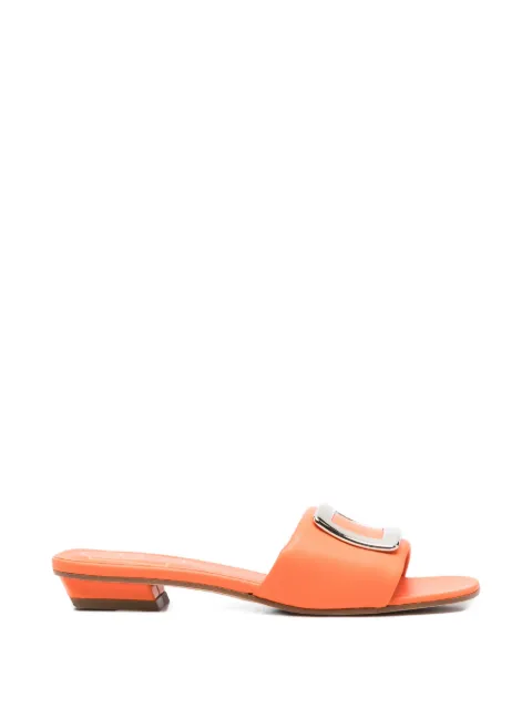 Roger Vivier logo-detail sandals Orange RVW8164492091T