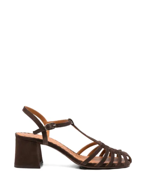 Chie Mihara MusteL caged sandals Brown MUSTEL
