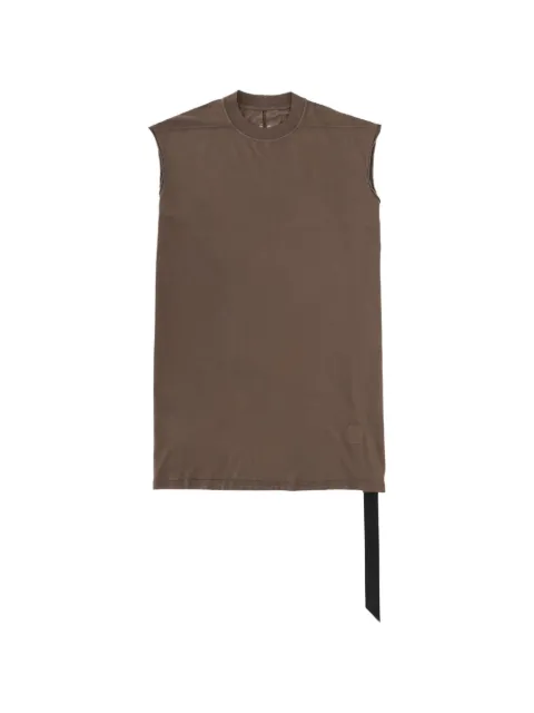 Rick Owens DRKSHDW sleeveless T-shirt Brown DU01F4158RN