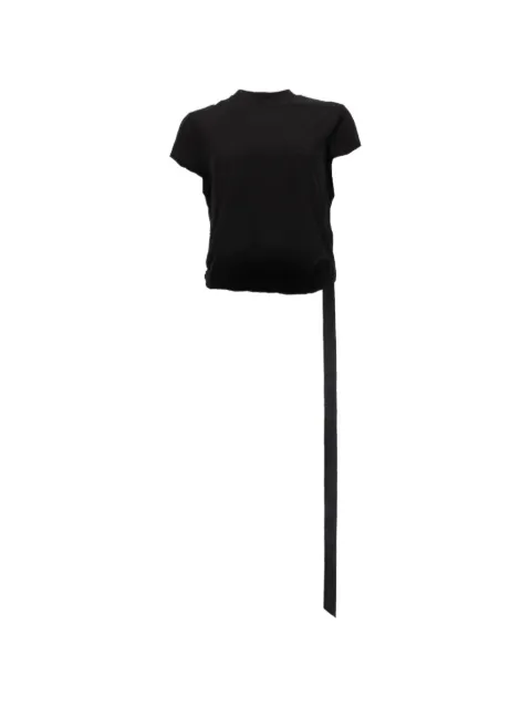Rick Owens DRKSHDW strap-detail T-shirt Black DS01F4207BH