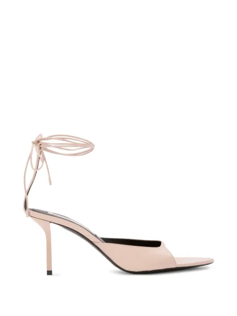 Victoria Beckham Eliza tie ankle stiletto sandals Neutrals 1126FSA007119A