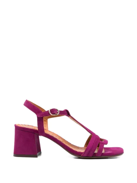 Chie Mihara Liluce suede sandals Purple LILUCE
