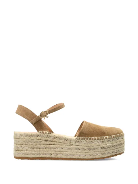 Gianvito Rossi round-toe platform espadrille Neutrals G9561920RICSCJ